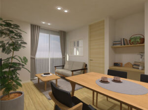 若者支援住宅 B棟(2LDK)の写真