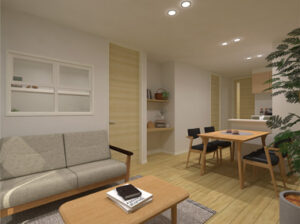 若者支援住宅 B棟(2LDK)の写真